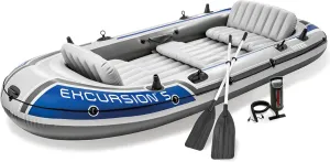 Supertough PVC Inflatable Boat with Fishing & Comfort Features