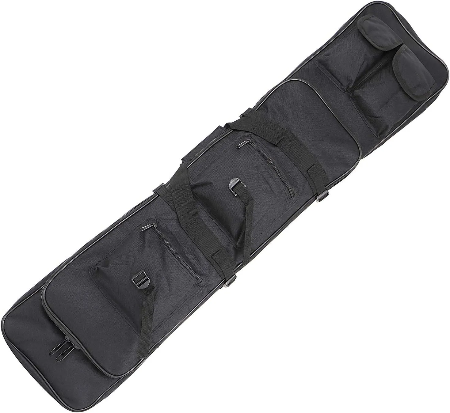 Sutekus Tactical Double Gun Case, Rifle Case, Padded Rifle Storage Backpack Integrated Pistol and Magazine Storage (3 Sizes)