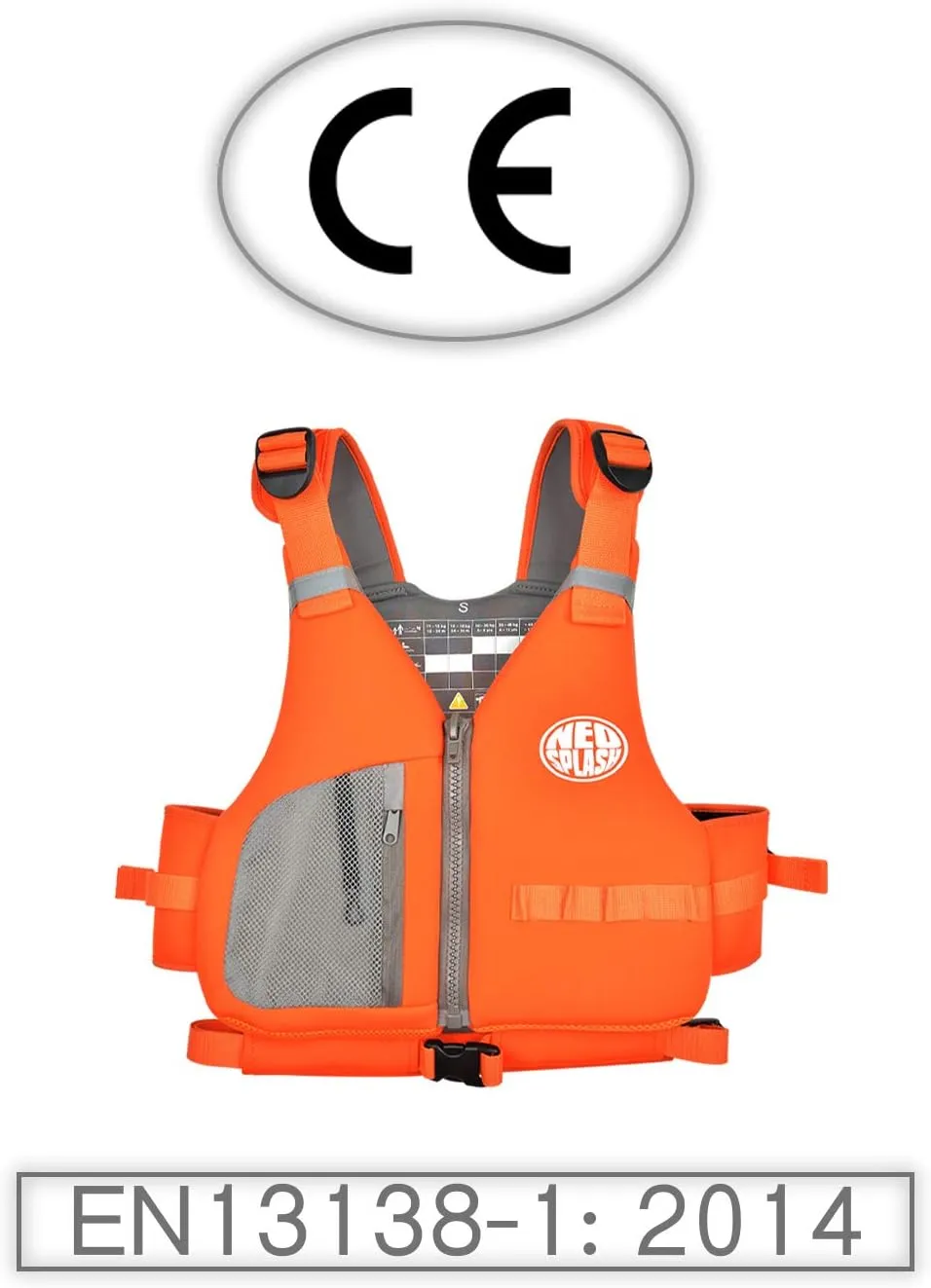 Swim Vest with Adjustable Safety Straps for Adults