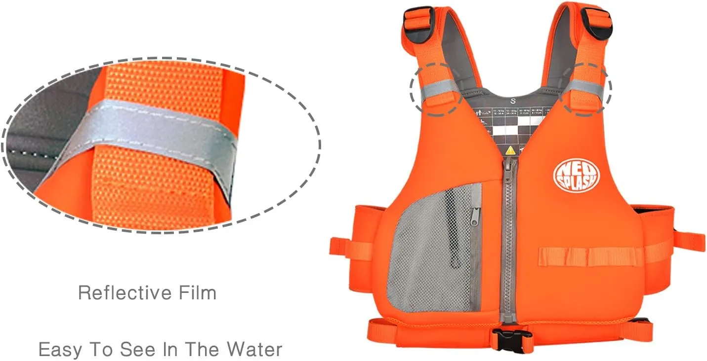 Swim Vest with Adjustable Safety Straps for Adults