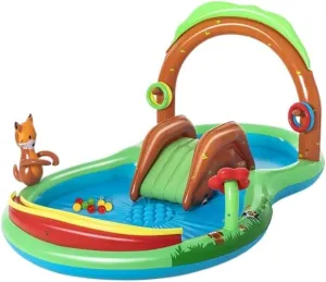 Swimming Pool Inflatable Swimming Pool Forest Amusement Pool Game Ball Pool Family Cartoon Inflatable Pool Water Park Inflatable Pool
