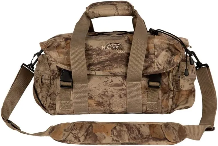 Tactical Duck Hunting Camo Duffle Bag for Waterfowl Hunting, Durable 600D Military Duffle Bag Backed with PVC for All Tactical Equipment
