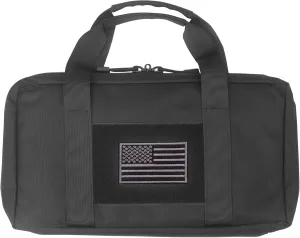 Tactical Handheld Bag - Lightweight Waterproof Oxford EDC Carryall with Reinforced Handles, Military-Grade Durability (14.37"x8"x3.9", 0.74lbs) in Khaki/Black/Camo