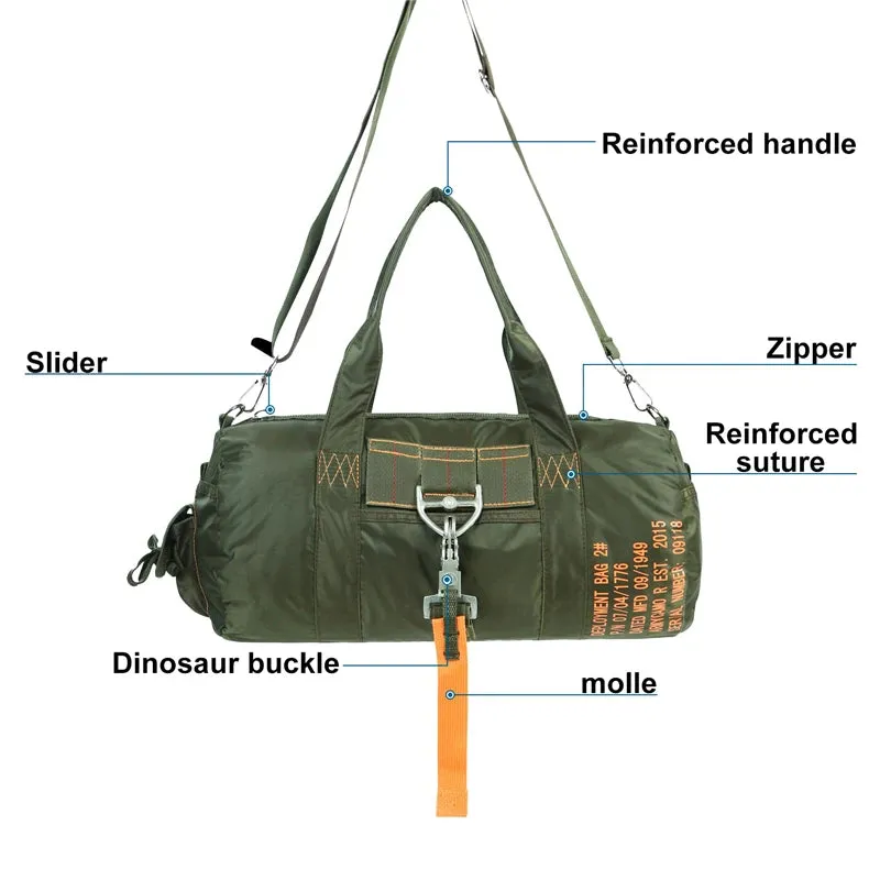 Tactical Parachute Sport Duffle Bag