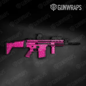 Tactical Ragged Elite Magenta Camo Gun Skin Vinyl Wrap