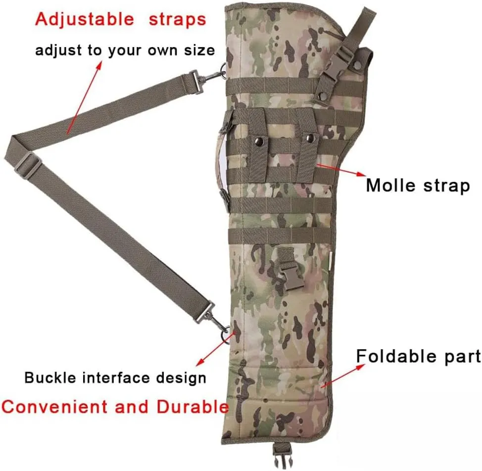Tactical Rifle Scabbard Shotgun Shoulder Bag