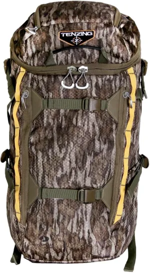 TENZING 1500 Whitetail Day Pack, Olive Green, Ultra-Durable Hunting Backpack with 4 Compartments & 10 Organizational Pockets Camo Backpack for Hunting Gear and Equipment