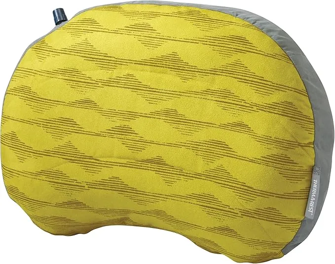 Therm-a-Rest Airhead Camping and Travel Pillow, Regular-11 x 15.5 Inches, Yellow Mountains