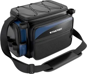THKFISH Waterproof Fishing Tackle Bags, Saltwater Resistant Large Fishing Tackle Bag, 1000D PVC Waterproof Fishing Gear Storage Store 3600 3700 Trays