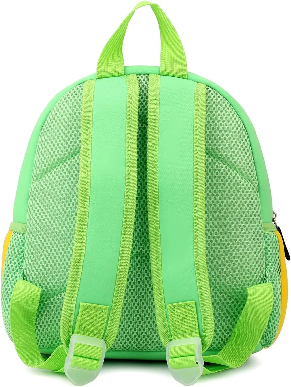 Toddler Backpack Neoprene Zoo Kids Casual Backpack Water Resistance Kindergarten Preschool Bags for Little Boys Girls (Dinosaur Green)