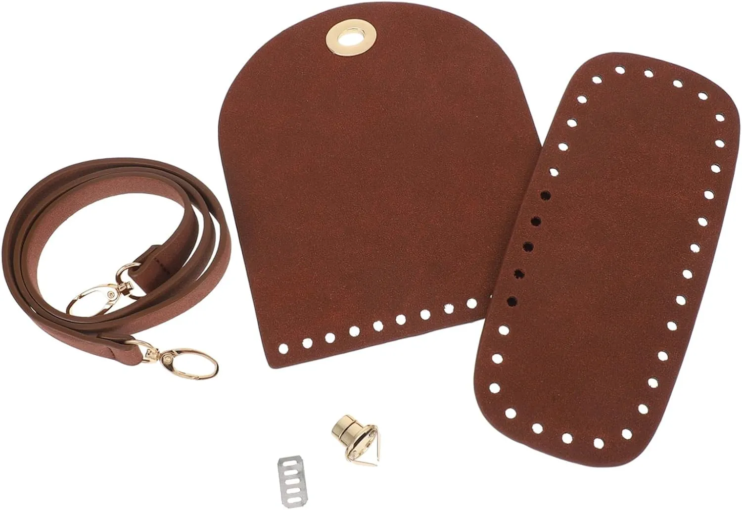 Tofficu DIY Purse Making Supplies Pu Bag Bottom Straps for Shoulder Bag Crafting Kit