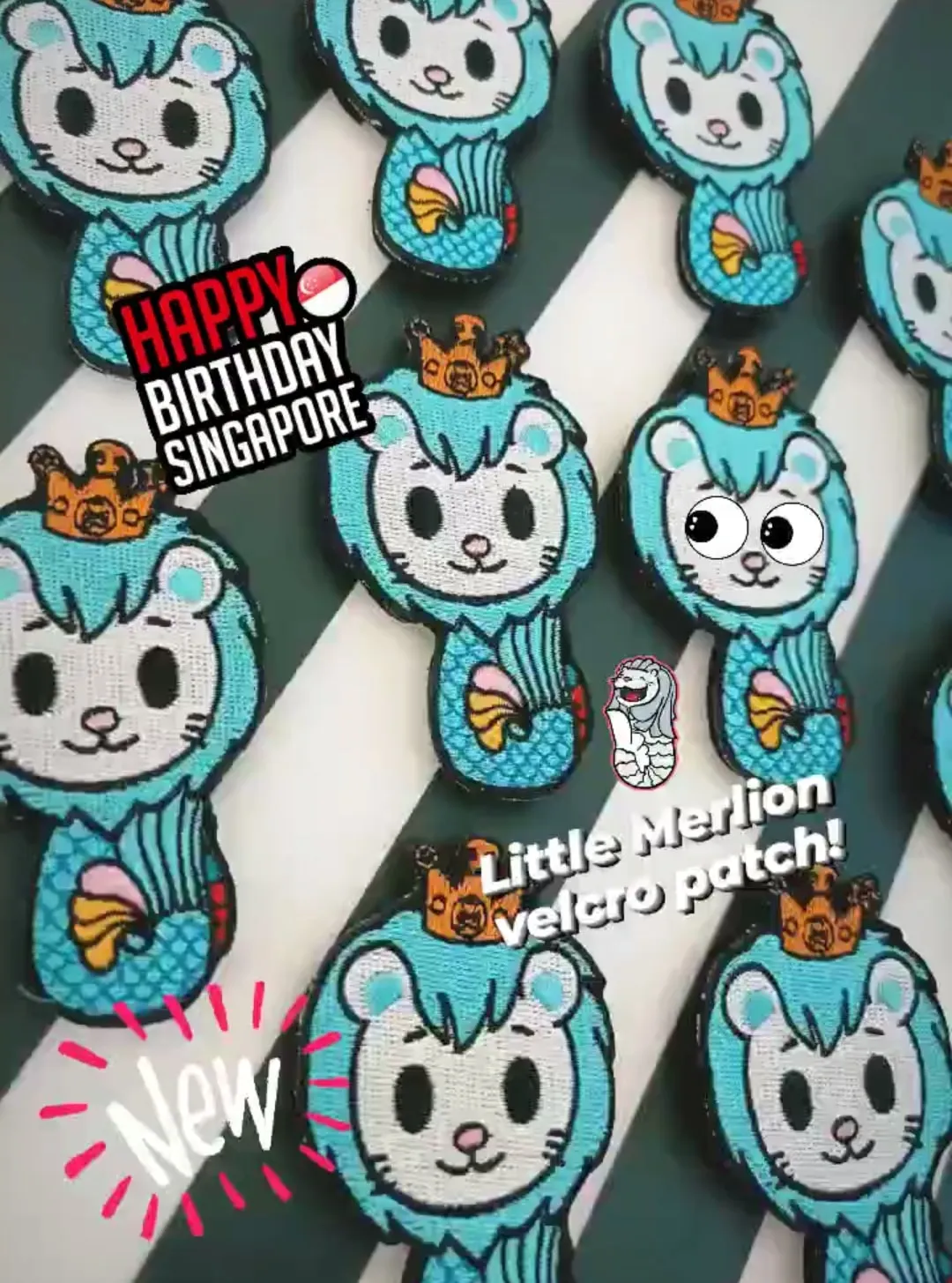 Tokidoki Velcro Patches