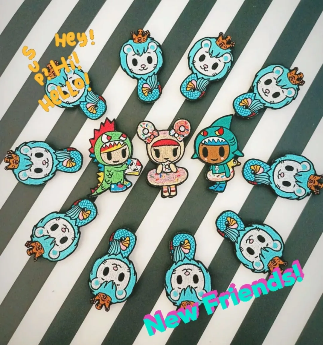 Tokidoki Velcro Patches