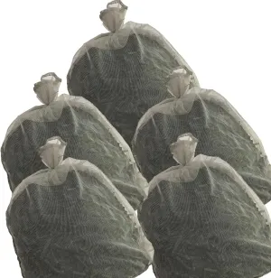 TopDogFilters Activated Carbon Pellets Filter Media Bulk in Mesh Bag 5 10 15 20 25 50 Pounds for Aquarium Pond Filters (25 lbs (5 Bags))