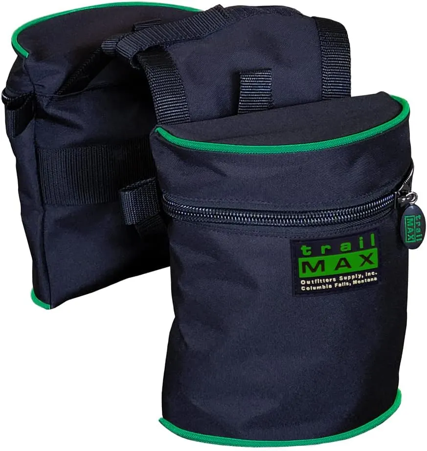 TrailMax Medium Horse Pommel Bags for Your Western Saddle; Insulated Saddle Bags for Horses; Camera or Cellphone Saddle Bag; Secured W/Straps Around Pommel of Western or Endurance Saddles