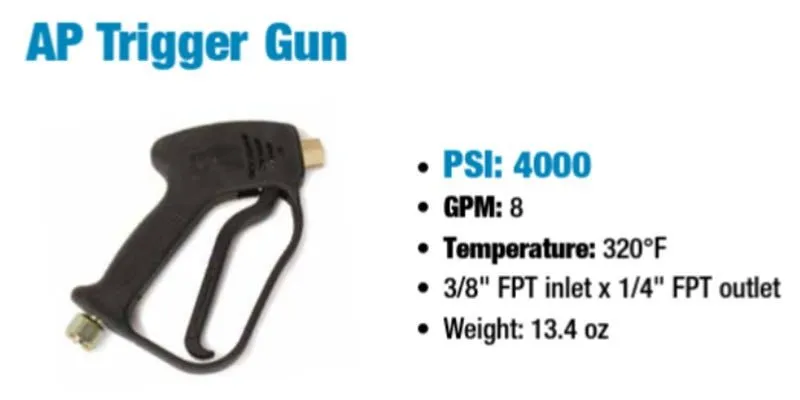 Trigger Gun AP 4000PSI 320Degree 8GPM