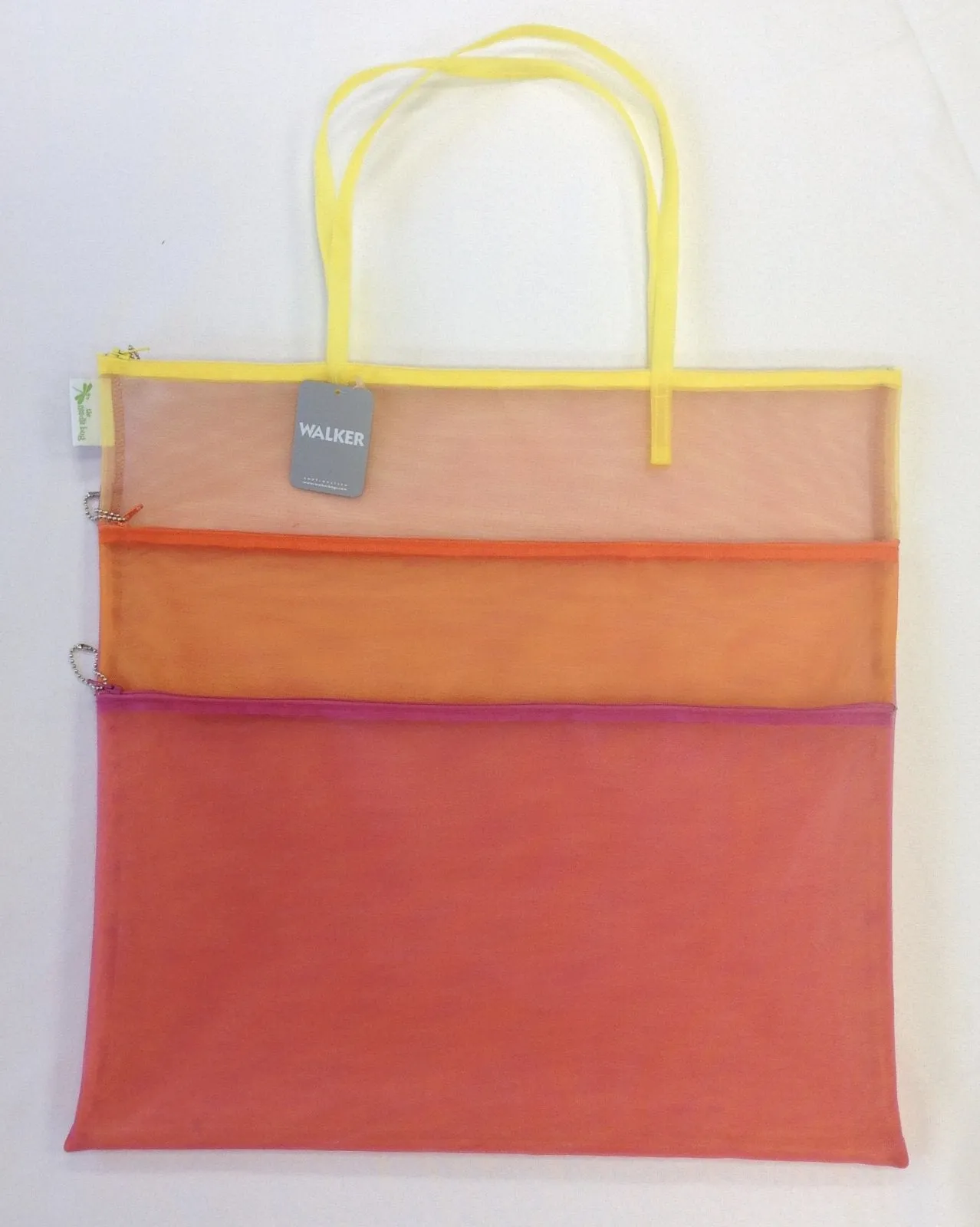 triple zip with handles
