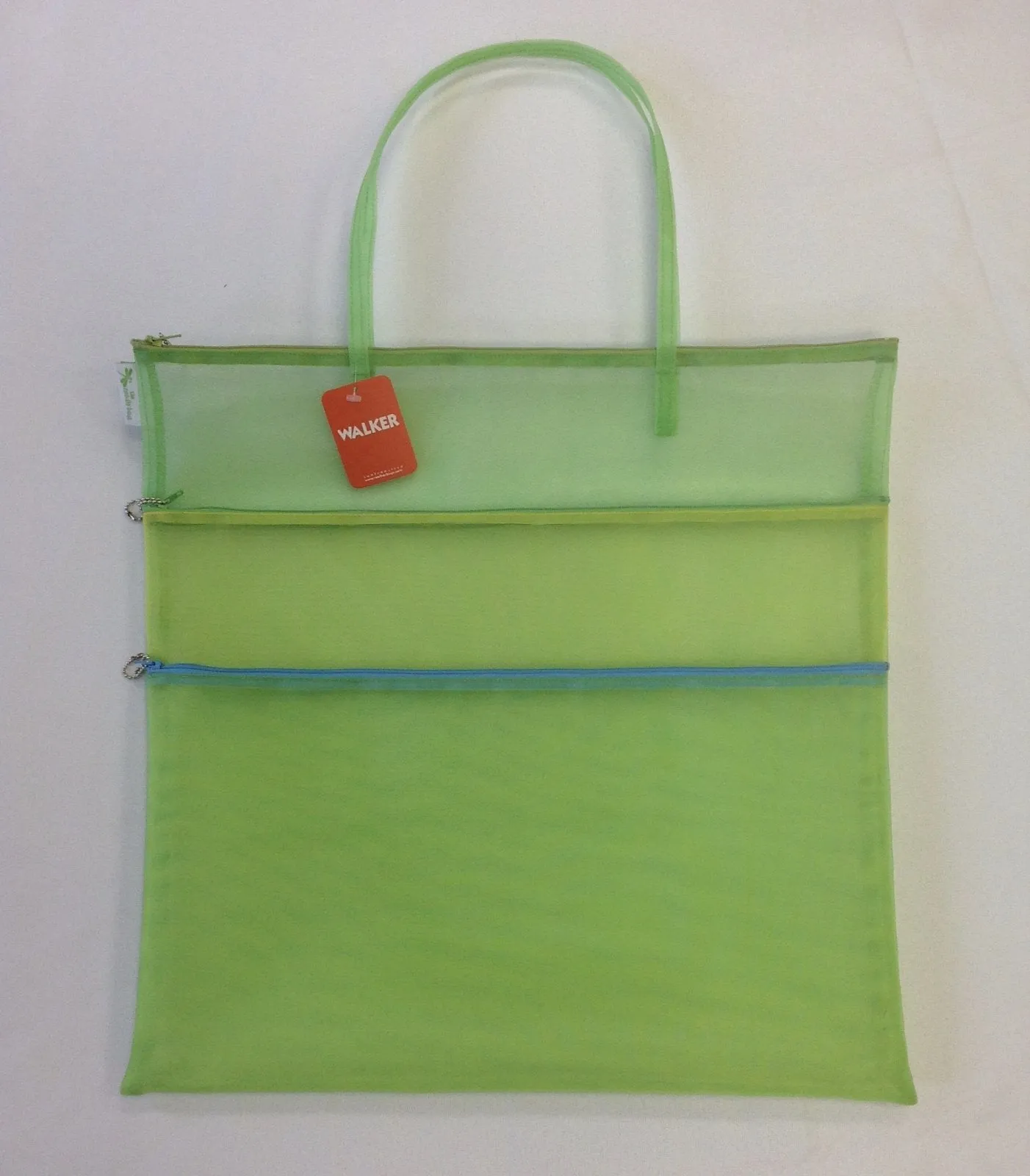 triple zip with handles
