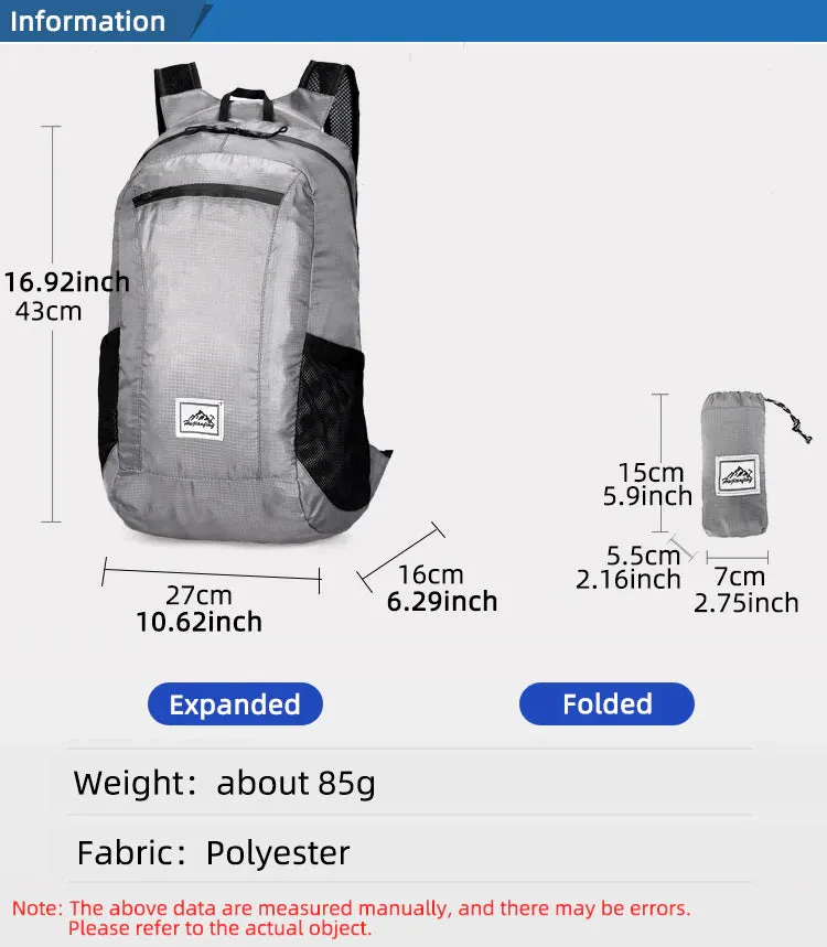 Ultralight Outdoor Backpack