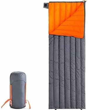 Ultralight Waterproof Down Sleeping Bag for Adults, Portable with Storage Bag, Warm & Breathable for Outdoor Camping