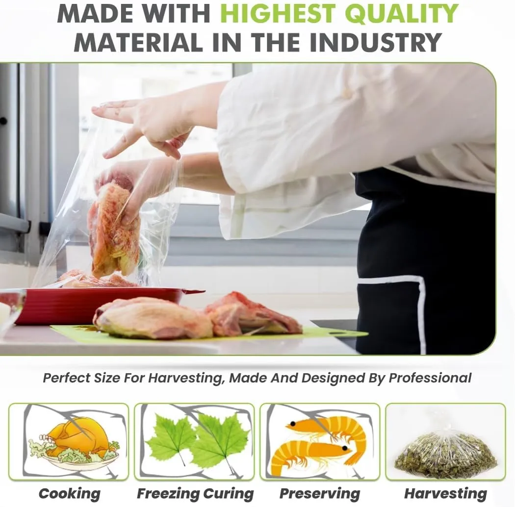 Uncle Green Multipurpose Turkey Bags -19" x 24.5"-100 bags per box