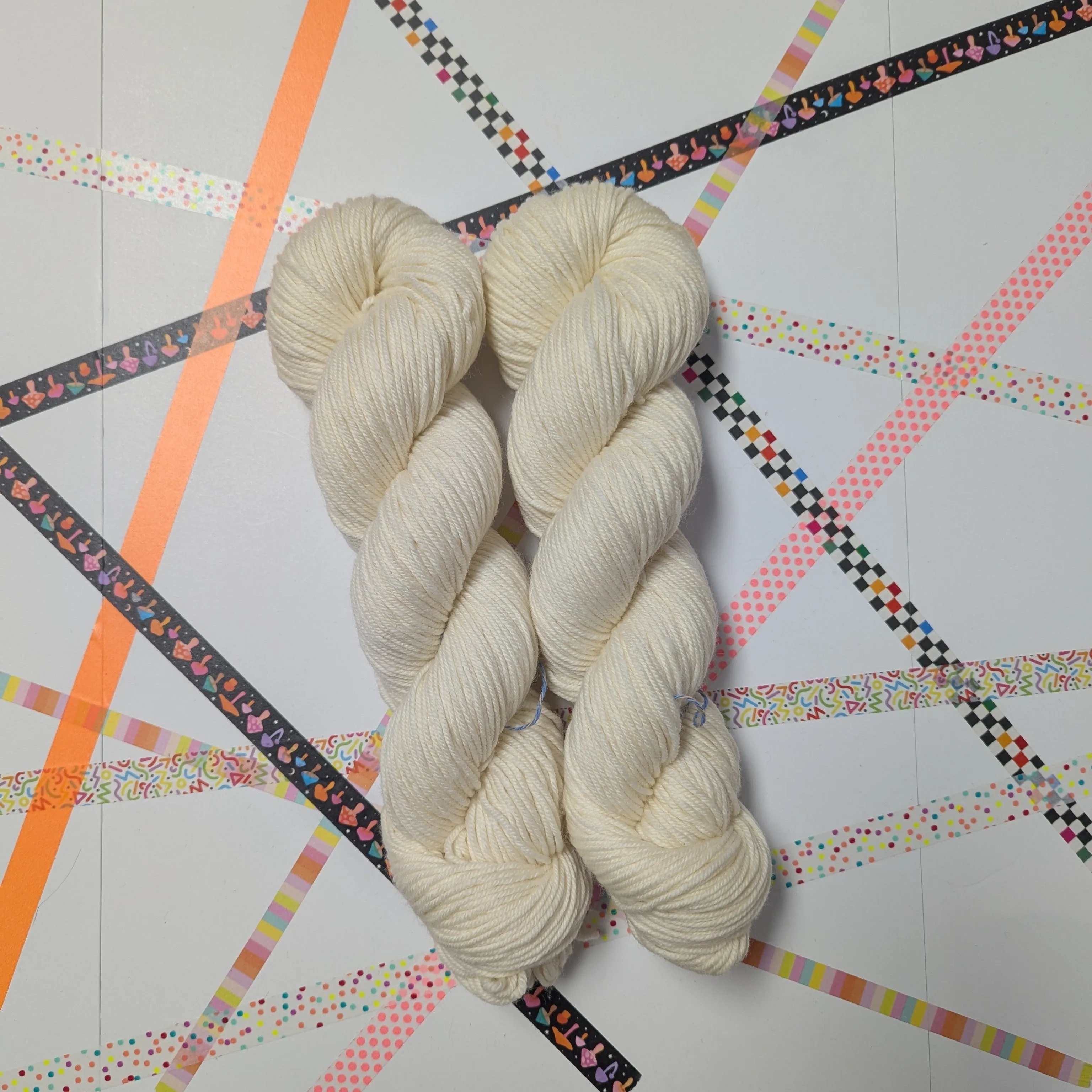 Undyed Yarn (Unopened Packages of 10 Skeins or 25 Mini Skeins)