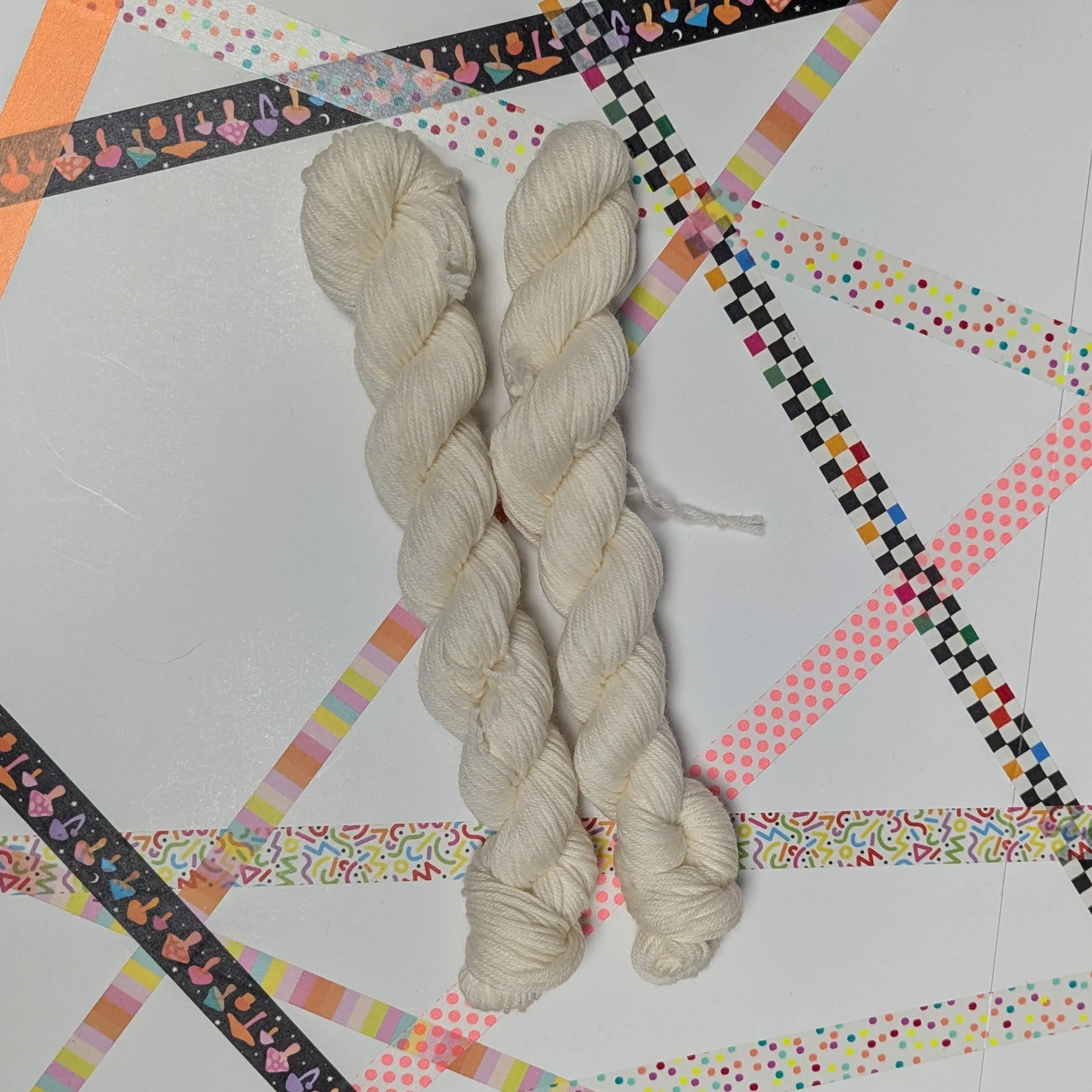 Undyed Yarn (Unopened Packages of 10 Skeins or 25 Mini Skeins)