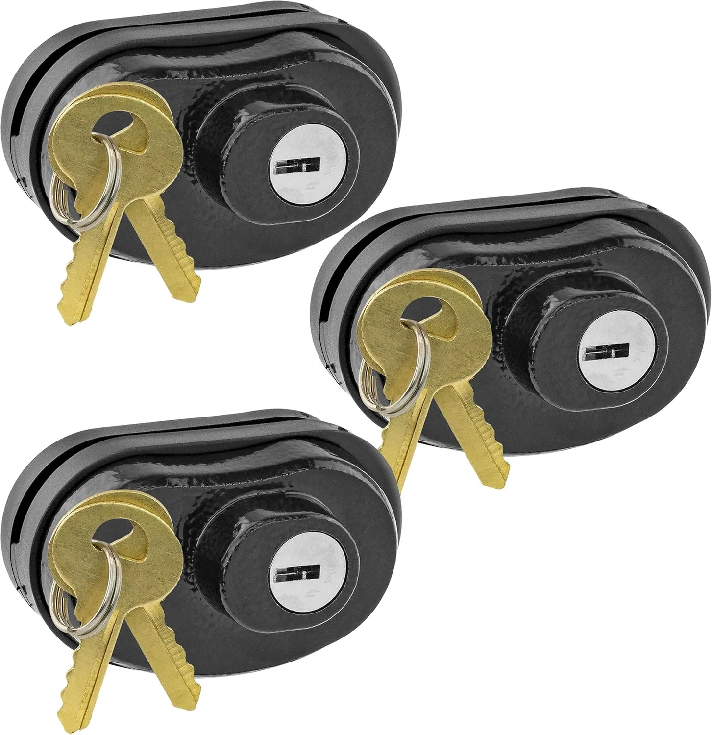 Universal Keyed Alike Trigger Gun Lock - Fits Pistols, Rifles, & Shotguns