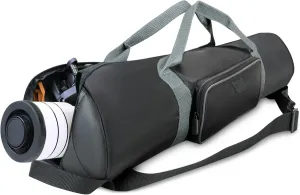 USA Gear Refractor Telescope Case - Holds Telescopes/Tripod 21 to 35 inches - Adjustable Extension, Storage Pocket, Strap - Compatible with ToyerBee, Gskyer, NASA, Celestron Telescope Bags and Cases