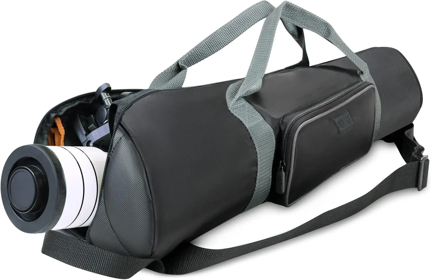 USA Gear Refractor Telescope Case - Holds Telescopes/Tripod 21 to 35 inches - Adjustable Extension, Storage Pocket, Strap - Compatible with ToyerBee, Gskyer, NASA, Celestron Telescope Bags and Cases