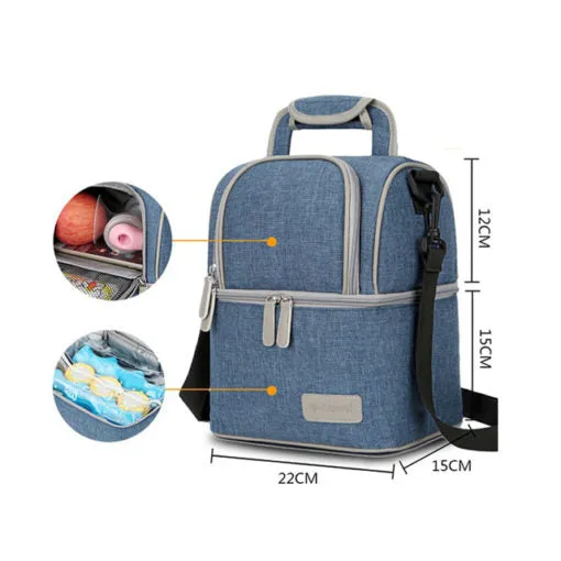 V-Coool Breast Pump Insulated Cooler Backpack