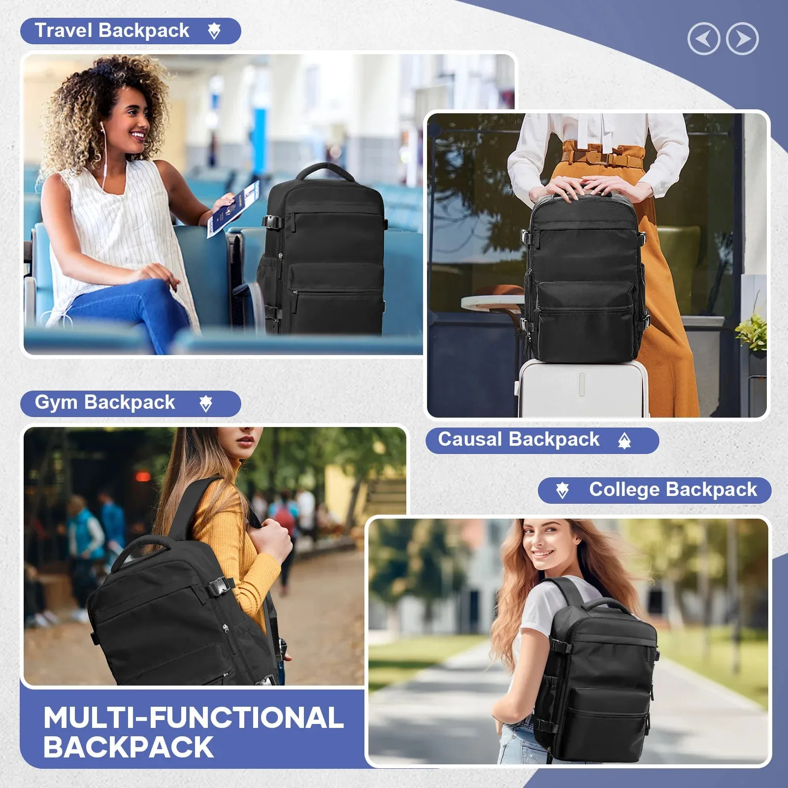 VacPac Ultralight Compression Travel Backpack