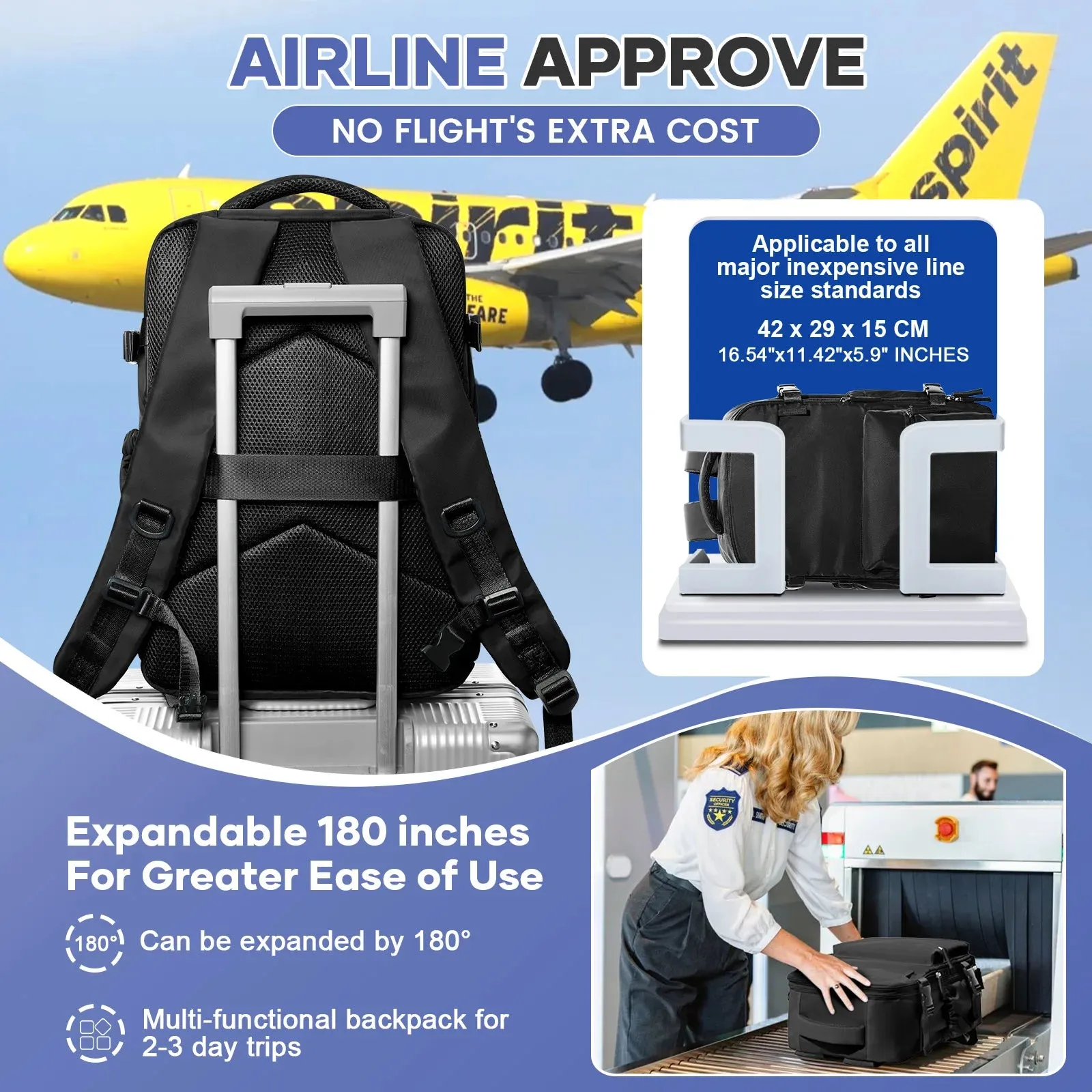 VacPac Ultralight Compression Travel Backpack