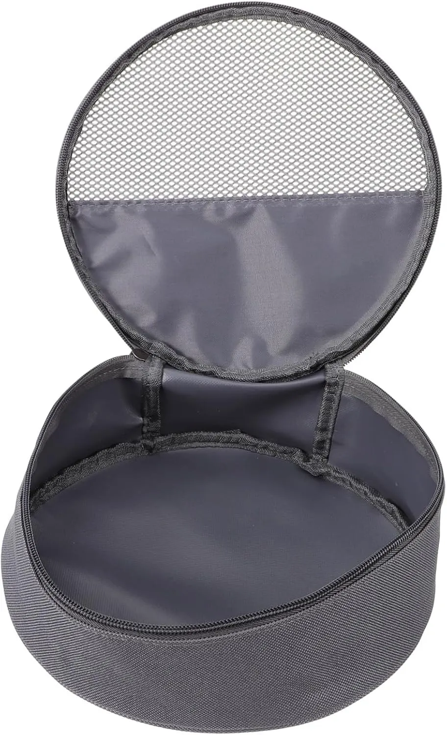 VANZACK Outdoor Tableware Bag Canvas Bag Camping Plate Organizer Round Plate Bag Picnic Tableware Bag Camping