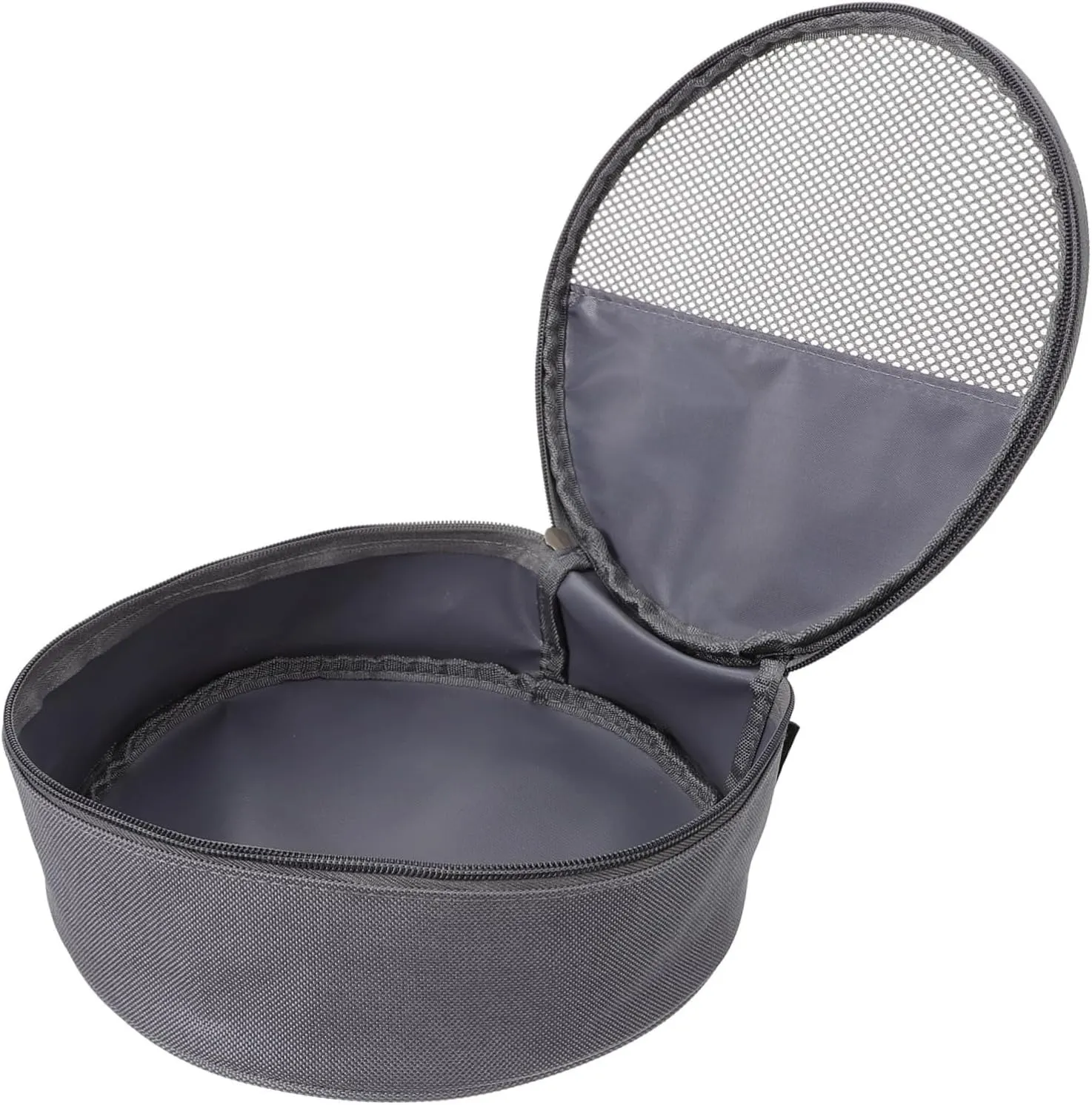 VANZACK Outdoor Tableware Bag Canvas Bag Camping Plate Organizer Round Plate Bag Picnic Tableware Bag Camping
