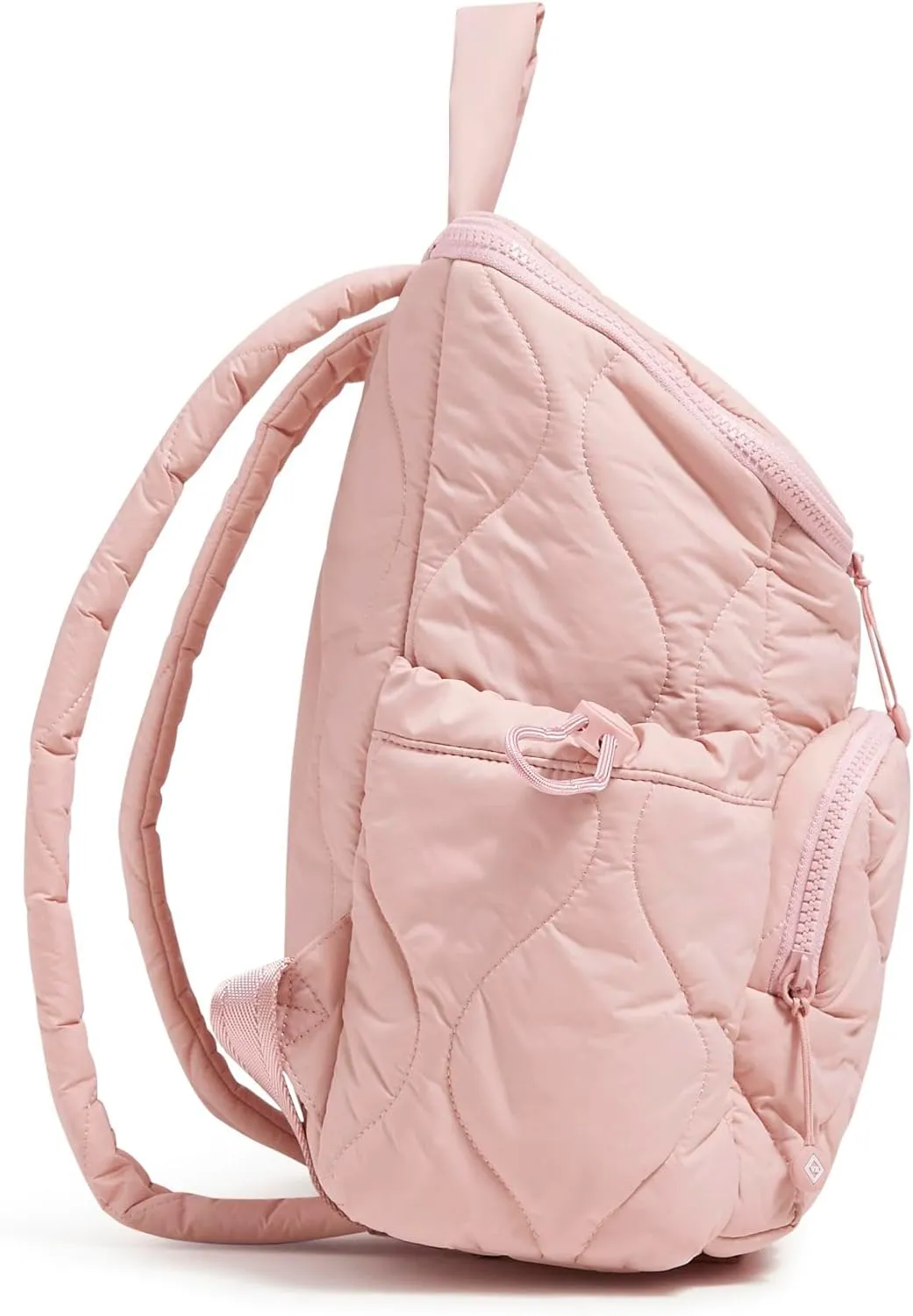 Vera Bradley Women's Featherweight Backpack Bookbag, Rose Quartz, One Size