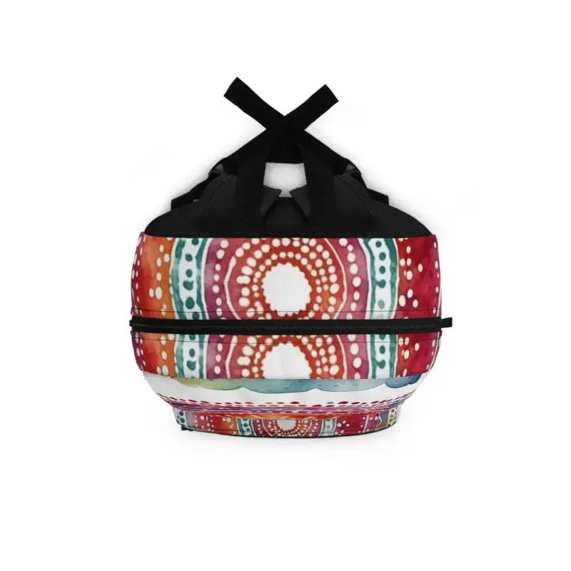 Vibrant Indian Ethnic Backpack for Style and Space