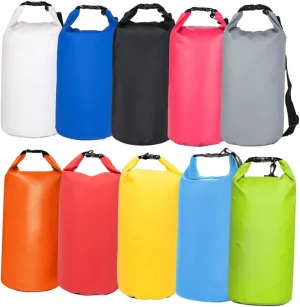 VICASKY Dry Bag Multifunctional PVC Bucket Bag for Outdoor Activities for Camping Swimming Rafting and Hiking with Strap