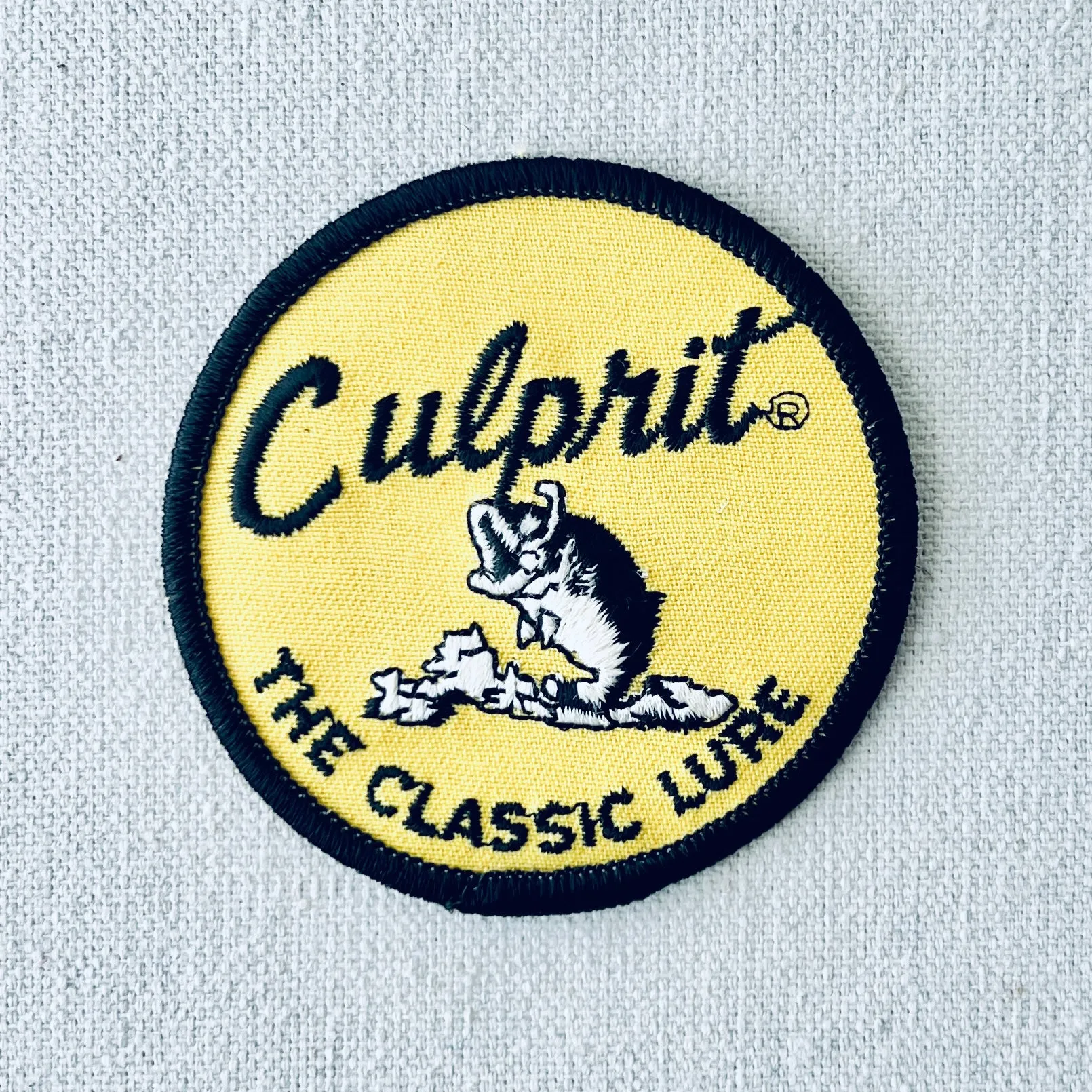 Vintage Culprit Fishing Patch