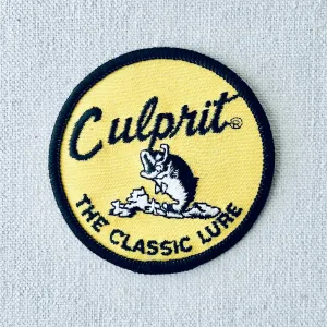 Vintage Culprit Fishing Patch