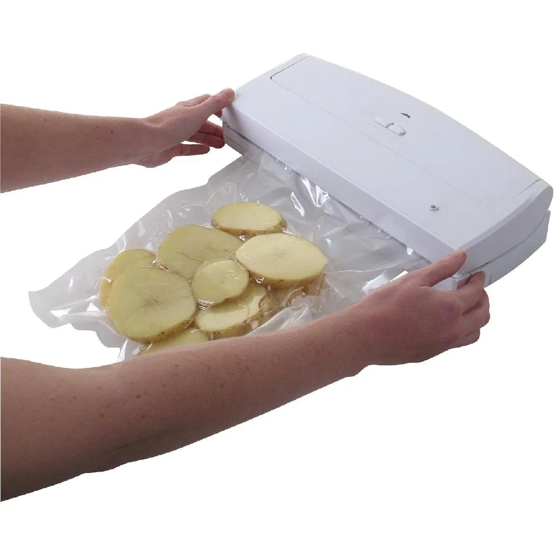 Vogue Vacuum Sealer Bags Embossed 200x300mm (50 Pack)