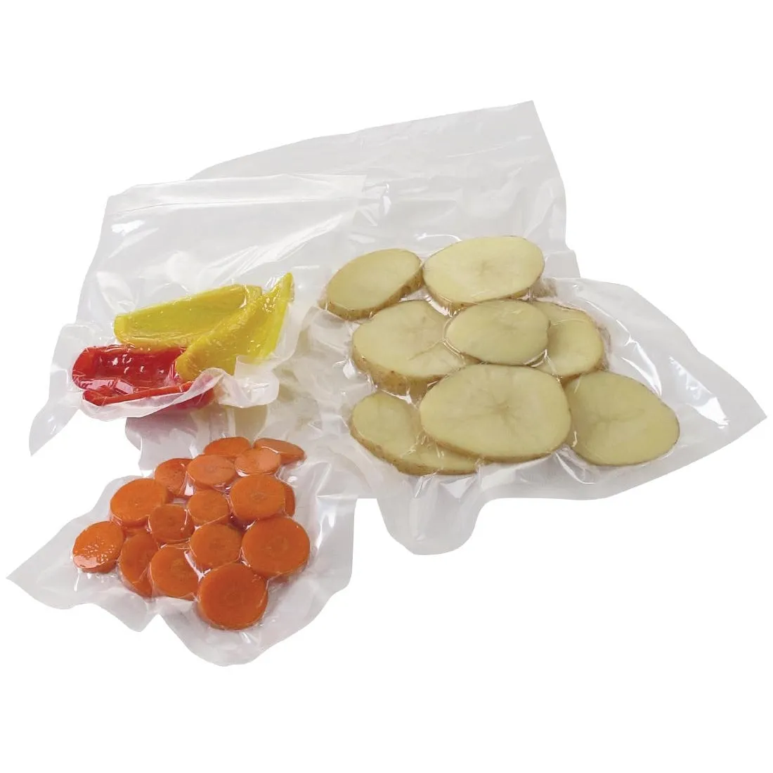 Vogue Vacuum Sealer Bags Embossed 200x300mm (50 Pack)