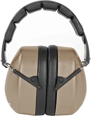 Walker's EXT Range Shooting Folding Muff - Compact 30dB NRR Noise-Blocking Hunting Gun Range Shooting Hearing Protection