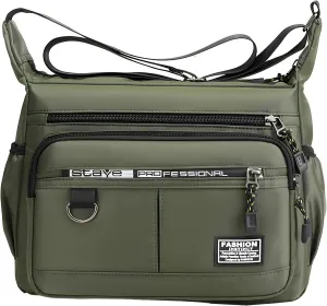 Waterproof Light Leisure Bag,Messenger Bag for Menwomen,Large Women 15.6 Inch Laptop Bag Waterproof Messenger Bag
