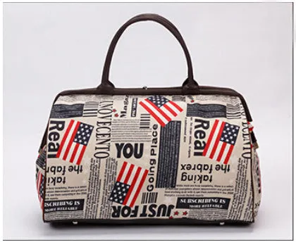 Waterproof Printed Duffle Bags