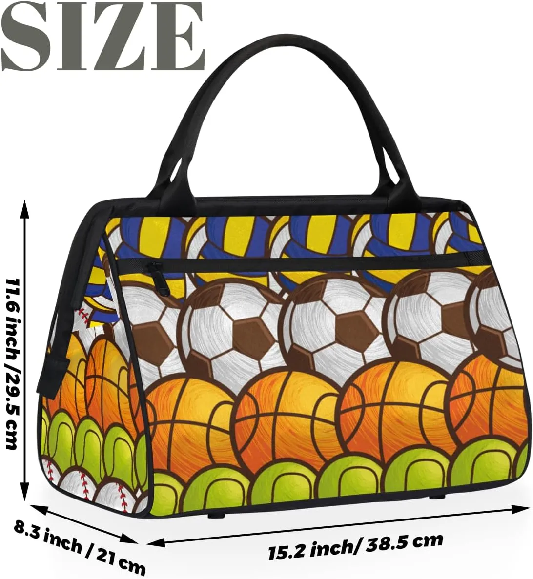 Weekender Overnight Bag for Women Waterproof Carry On Travel Duffle Bags