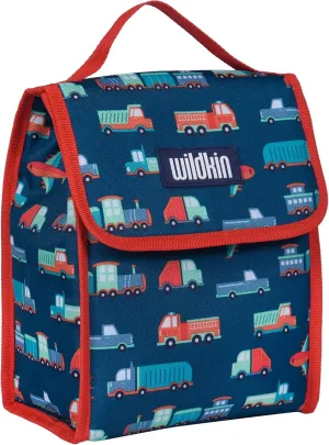 Wildkin Kids Insulated Lunch Bag – Reusable, Ideal for Hot/Cold Snacks, School & Travel - Transportation