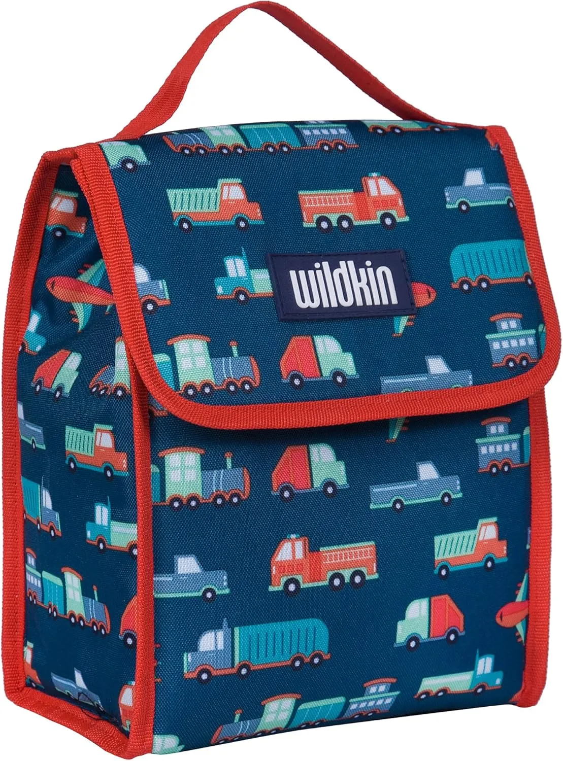Wildkin Kids Insulated Lunch Bag – Reusable, Ideal for Hot/Cold Snacks, School & Travel - Transportation