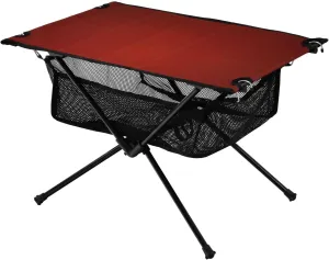 xigua Dark Red Folding Camping Table,Portable Camp Table with Carry Bag Beach Table Folding Table for Picnic, Camp,Party,Travel44