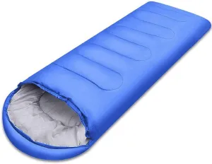 XTYPE Sleeping Bag Camping Ultralight Waterproof Envelope Backpacking Sleeping Bags for Outdoor Traveling Hiking (Color : Blue)